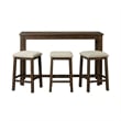 Picket House Furnishings Dex Multipurpose Bar Table Set in Brown