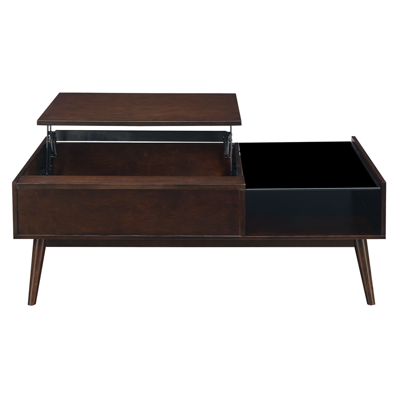 Picket House Morgan Mid Century Lift Top Coffee Table In Espresso Picket House Morgan Mid Century Lift Top Coffee Table In Espresso