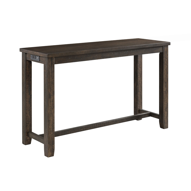 Picket House Furnishings Stanford Multipurpose Bar Table Set in Brown
