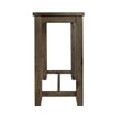 Picket House Furnishings Stanford Multipurpose Wood Bar Table Set in Gray