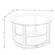 Picket House Furnishings Benton 3PC Occasional Table Set