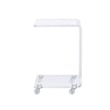 Picket House Furnishings Peek Acrylic Snack Table in Clear