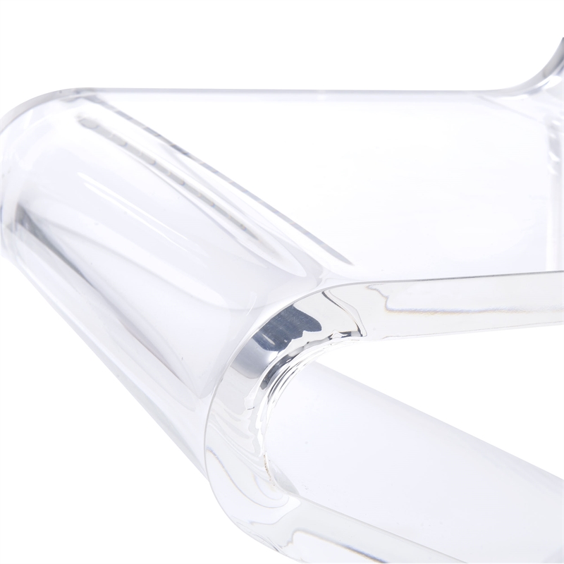 Picket House Furnishings Peek Acrylic Z-Chair in Clear