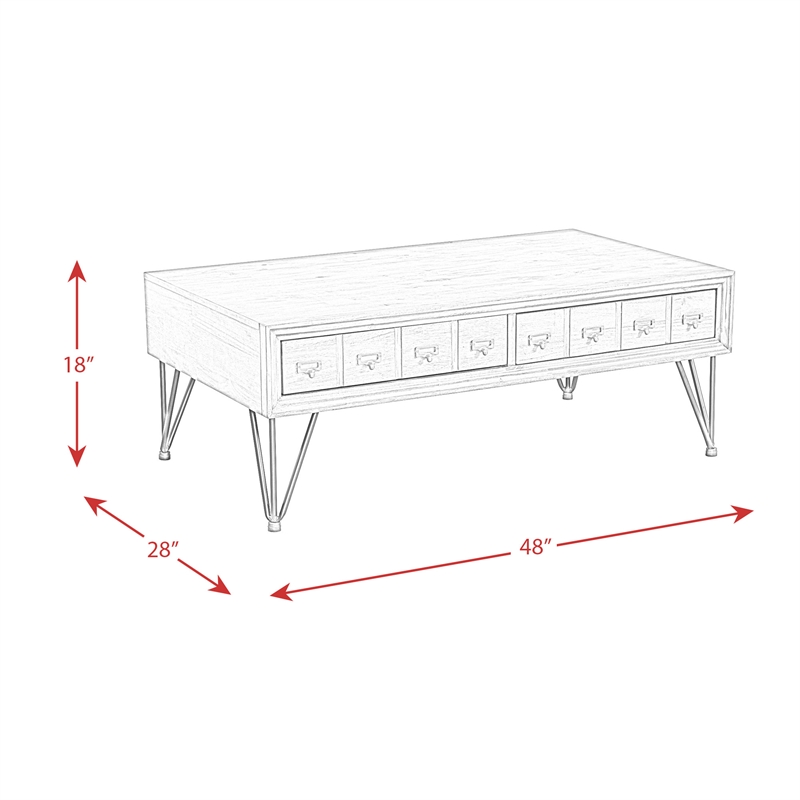 Picket House Furnishings Tanner Coffee Table