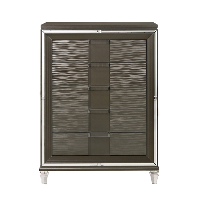 Picket House Furnishings Charlotte 5-Drawer Flip-Top Chest