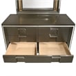 Picket House Furnishings Charlotte 6-Drawer Wood Dresser with Mirror in Brown
