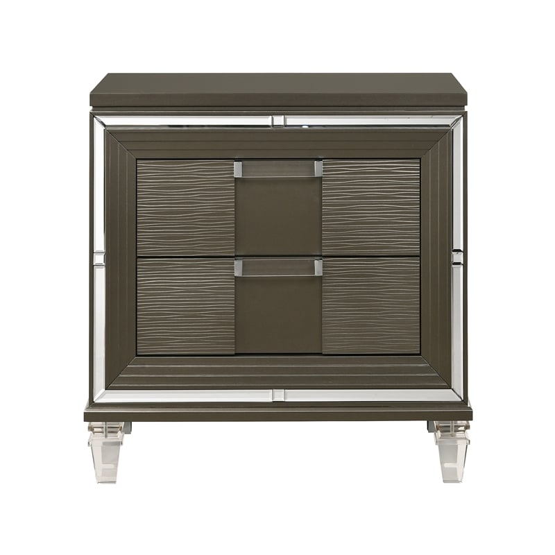 Picket House Furnishings Charlotte 2-Drawer Nightstand with USB