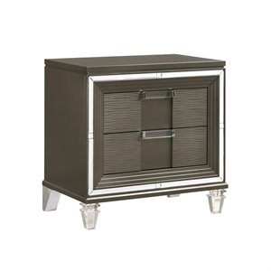 picket house charlotte 2-drawer nightstand with usb