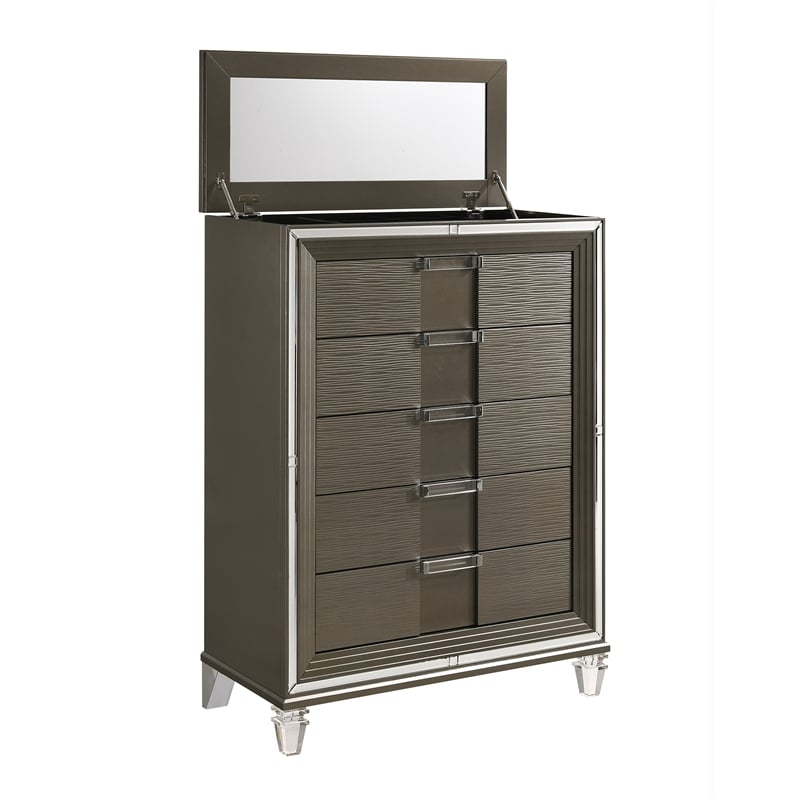 Picket House Furnishings Charlotte King Storage 6PC Bedroom Set