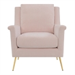 Picket House Furnishings Lincoln Accent Chair in Blush