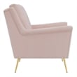Picket House Furnishings Lincoln Accent Chair in Blush