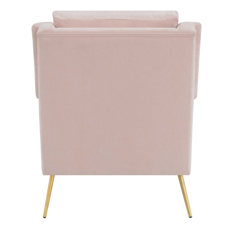 picket house furnishings lincoln accent chair in blush