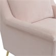 Picket House Furnishings Lincoln Accent Chair in Blush