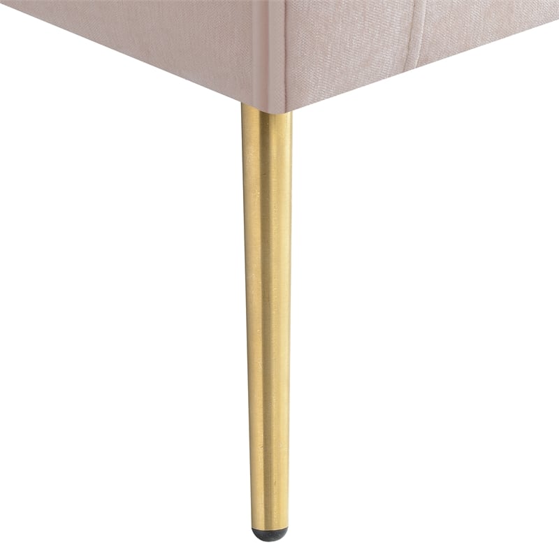 picket house furnishings lincoln accent chair in blush