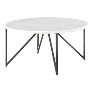 picket house furnishings kinsler round coffee table