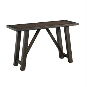 picket house furnishings carter dining bench in rustic gray