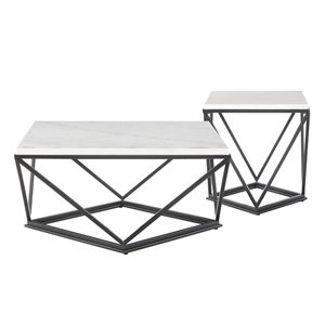 picket house furnishings conner 2pc occasional table set