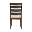 Picket House Furnishings Powell 7PC Dining Set in Taupe/Walnut