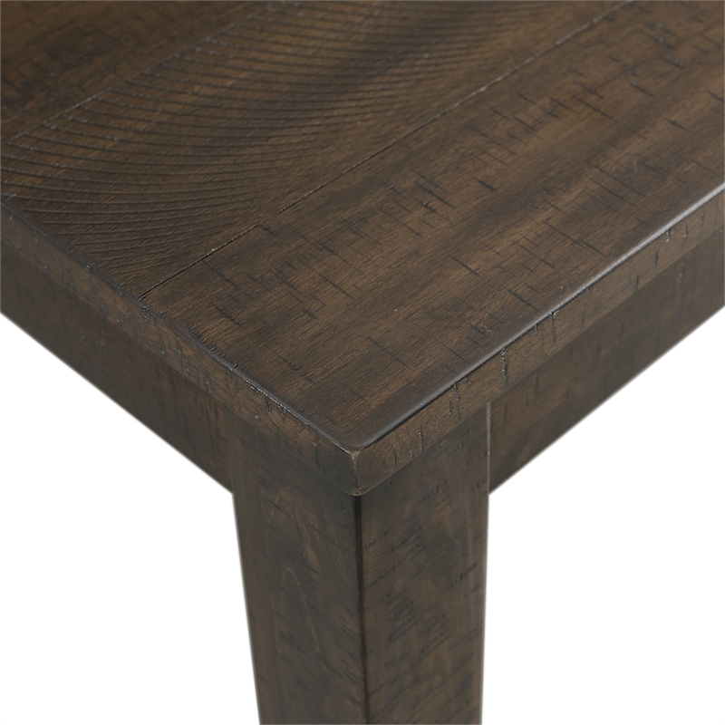 Picket House Furnishings Powell 7PC Dining Set in Taupe/Walnut