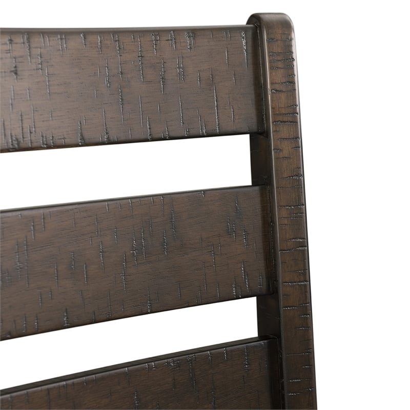 Picket House Furnishings Powell 7PC Dining Set in Taupe/Walnut