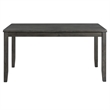 Picket House Furnishings Alexa 7PC Standard Height Dining Set in Gray