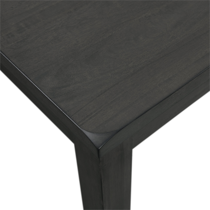 Picket House Furnishings Alexa Solid Wood 7PC Counter Height Dining Set in Gray