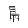 Picket House Furnishings Kona Gray 5PC Wood Dining Set in Black