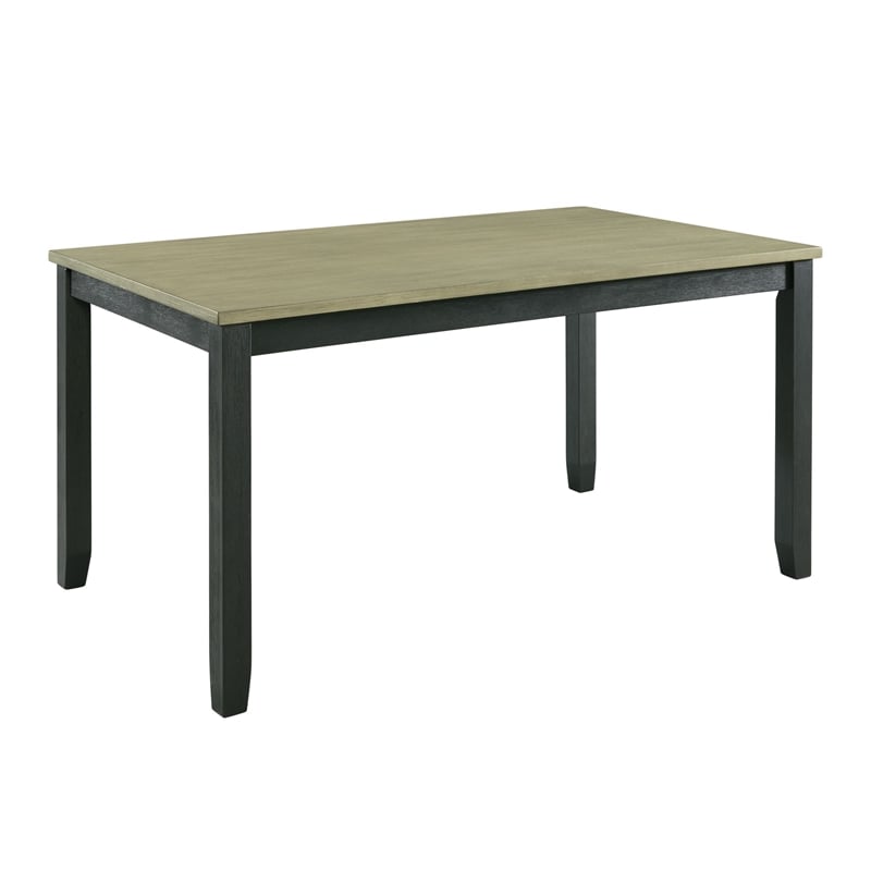 Picket House Furnishings Kona Gray 5PC Wood Dining Set in Black