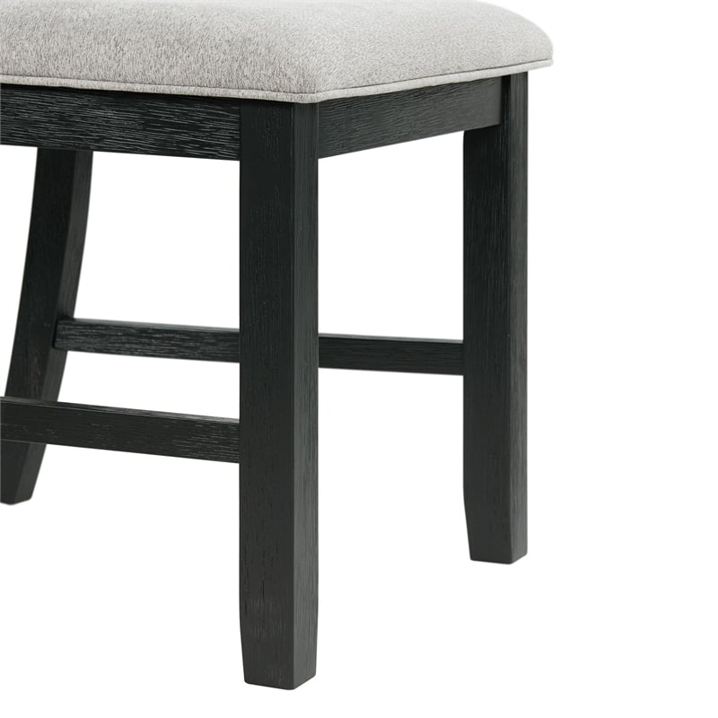 Picket House Furnishings Kona 6PC Dining Set in Wire Brush/Gray