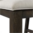 Picket House Furnishings Jasper 7PC Dining Set in Gray/Dark Walnut