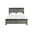 Picket House Furnishings Montauk Queen Panel Bed in Gray