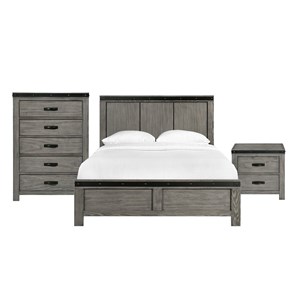 Picket House Furnishings Montauk Queen Panel 3PC Bedroom Set