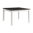 Picket House Jamison Two Tone 7 Piece Counter Height Dining Set in White