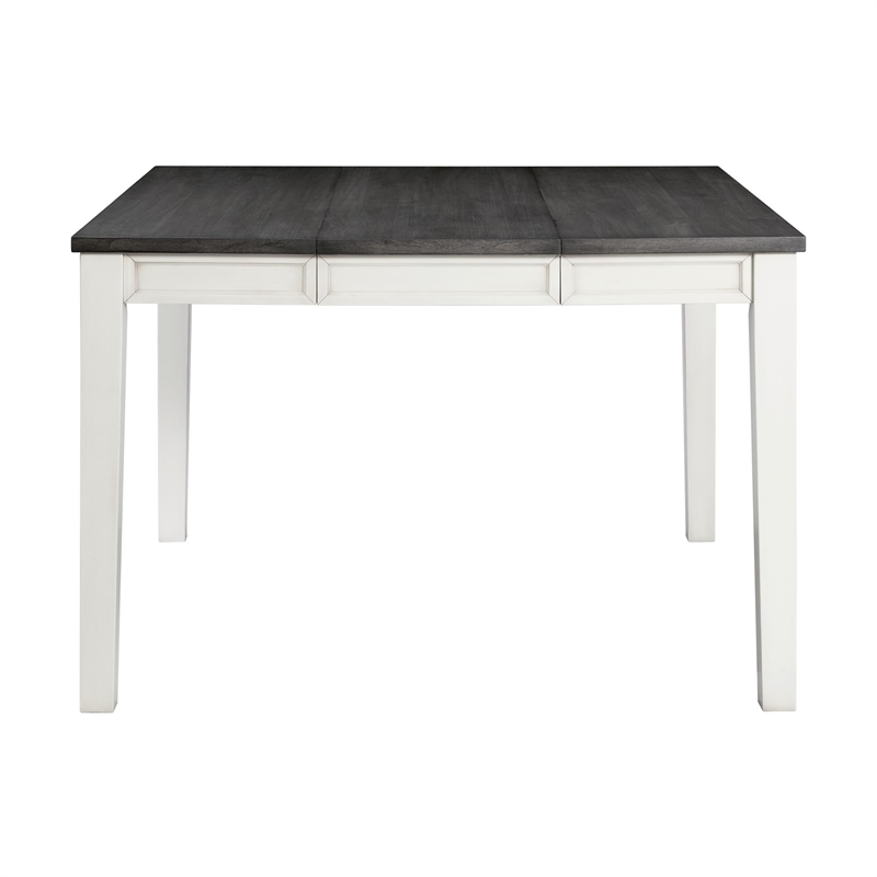 Picket House Jamison Two Tone 7 Piece Counter Height Dining Set in White