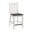 Picket House Jamison Two Tone 7 Piece Counter Height Dining Set in White