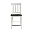 Picket House Jamison Two Tone 7 Piece Counter Height Dining Set in White