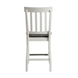 Picket House Jamison Two Tone 7 Piece Counter Height Dining Set in White