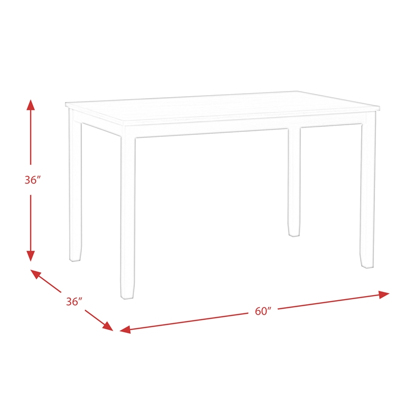 Picket House Furnishings Kona Counter Height 6PC Dining Set