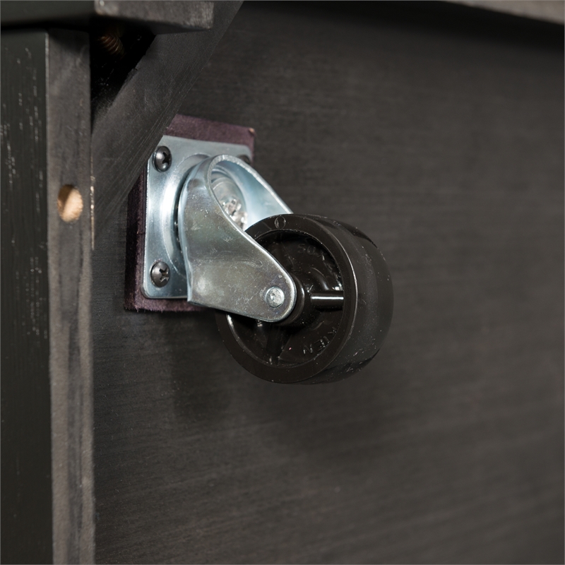 Picket House Furnishings Evie Marble Rectangle Coffee Table in White/Black