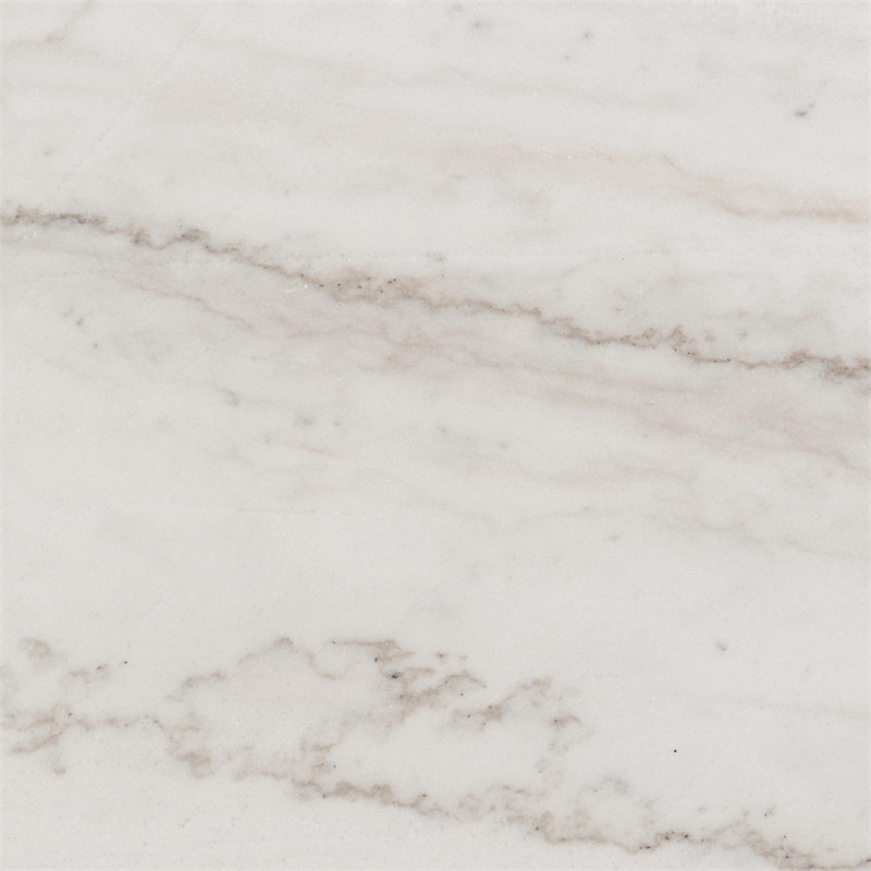 Picket House Furnishings Evie Marble Rectangle Coffee Table in White/Black