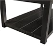 Picket House Furnishings Evie Wood Frame & Marble Top Console Table-White/Black