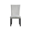 Picket House Furnishings Willow White Marble 5PC Dining Set with Gray Chairs