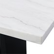 Picket House Furnishings Willow White Marble Counter Height Dining Table