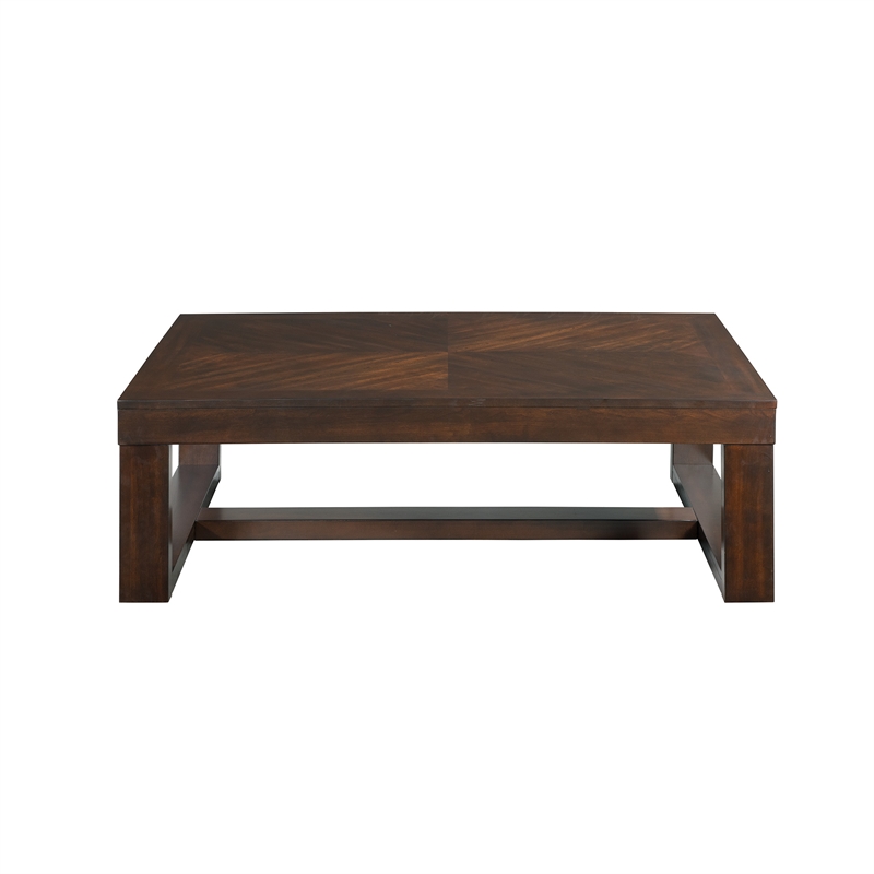 Picket House Furnishings Drew 3PC Occasional Table Set in Cherry