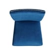 Picket House Furnishings Celine Blue Velvet Side Chair (Set of 2)