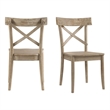 Picket House Furnishings Keaton X-Back Wooden Side Chair Set