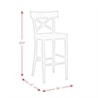 Picket House Furnishings Keaton Bar Stool in Natural
