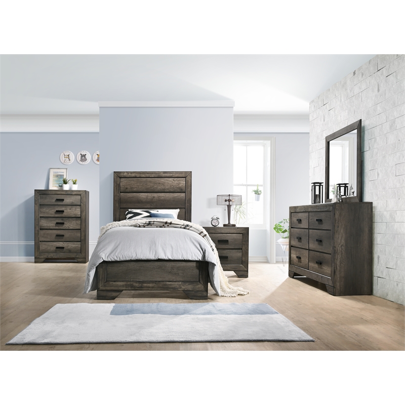 Picket House Furnishings Grayson Youth Twin Panel Bed