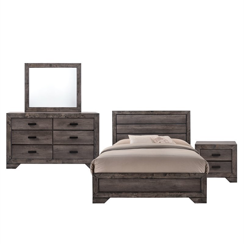Picket House Furnishings Grayson Youth Full Panel 4PC Bedroom Set