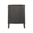 Picket House Furnishings Dayna Gray Accent Chair with Brown Frame